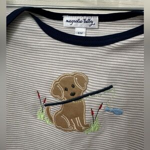Magnolia Baby 6 month footie outfit NWT